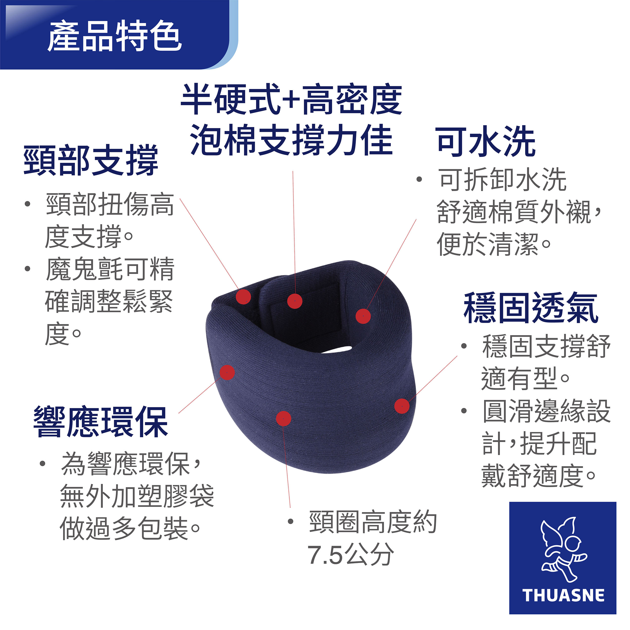 2392法國途安C2頸圈特色